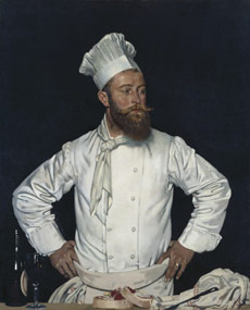 William Orpen - the chef from l’Hôtel Chatham