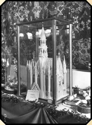 The saint Chapel made of sugar